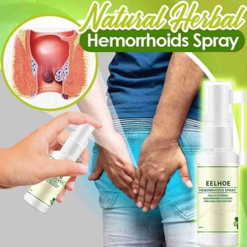 Hemorrhoids Spray Ointment 100% Original Plant Herbal Materials External Treatment Anal Fissure Mixed Hemorrhoids Medical Cream