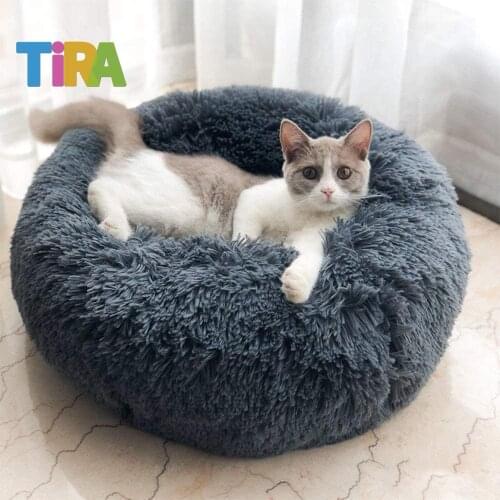 Super Soft Dog Bed Sofa Plush Cat Mat Dog Beds For Labradors Large Dogs Bed House Pet Round Cushion Dropshipping Wholesale
