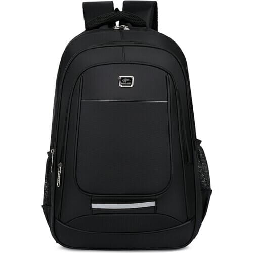 New Large Capacity Waterproof Backpack Man Stylish Solid Color School Bags Travel Backpacks Multi-functional Laptop Bag For Men