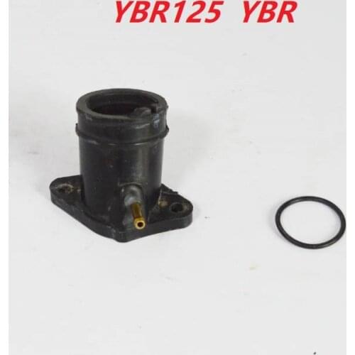 YBR125 intake pipe manifolds carburetor for yamaha Euro 1 125cc YBR 125 fuel system spare parts YJM125 motorcycle