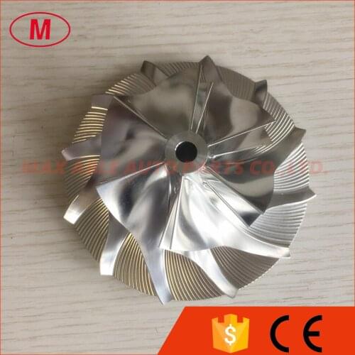 HX40 63.00/99.01mm 6+6 blades high performance Turbocharger milling/aluminum 2618/billet compressor wheel