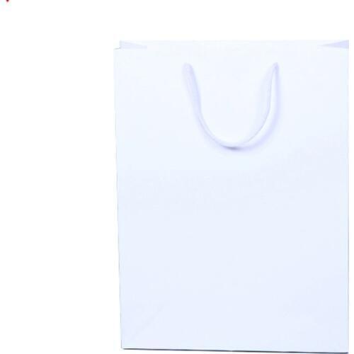 20 Pieces No Printing Environmental Protection paper bag Shopping Bags Size 195 x 115 x 45 mm