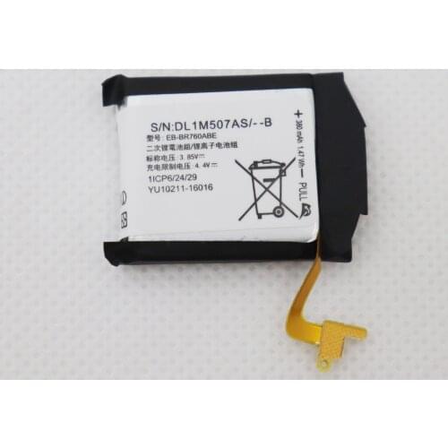 5pcs/lot Gear s3 Battery For Samsung Gear 3 frontier Gear S3 classic SM-R760 SM-R765 SM-R770 EB-BR760ABE batteries