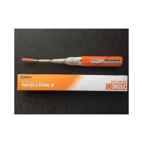 Free Shipping NTT-AT Neoclean-E ATC-NE-E1 Fiber Optic Smart Cleaner Pen LC/MU 2.5mm Fiber Optic Cleaning pen