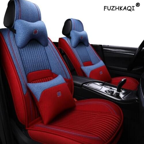 FUZHKAQI car seat cover For kia rio 4 5 renault megane 2 3 fiat bravo vw polo 6r daewoo nexia auto accessories seat cover cars