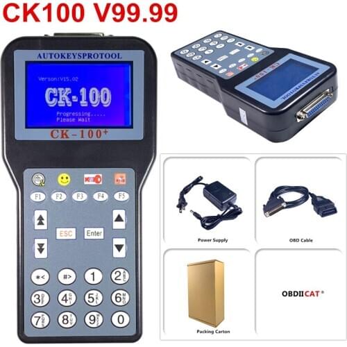 Promotion The Newest Generation V99.99 CK100 Auto Key Programmer SBB CK 100 With Multi-language OBD2 Car Key Programmer CK-100