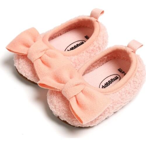 Baby Shoes Newborn Infant Boy Girl Shoes First Walker Sofe Sole Princess Bowknot Toddler Baby Shoes