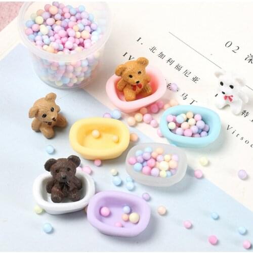 DIY Handmade Key Chain Pendant Phone Case Jewelry Material Accessories Silicone Mold Color Small Bathtub Resin Craft