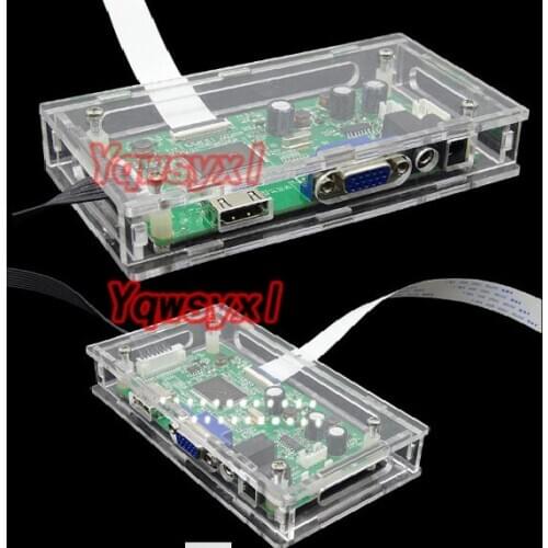 Ffor edp Controller driver board protective shell insulation driver board shell transparent Acrylic protective case box