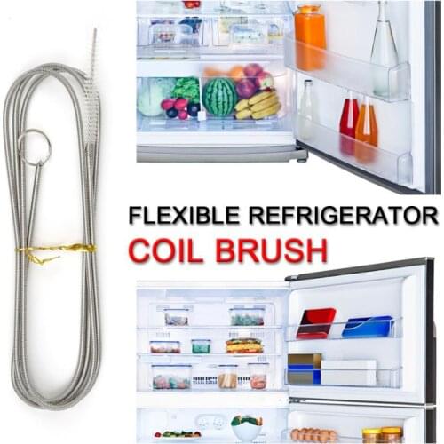 Refrigerator Drainage Facility Cleaning Refrigerator Brush Drain Hole Dredge Brush Dredge Drain Hole Water Dredge Tool