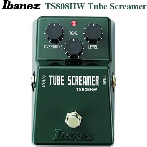 Ibanez TS808HW Distortion Guitar Effect Pedal Classic Tube Screamer Overdrive Pedal | Made in Japan