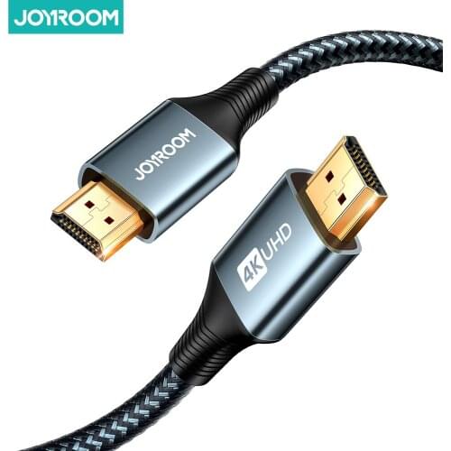 Joyroom 4K HDMI-Compatible Video Cable High Speed 60Hz 2m HDMI-Compatible2.0 Video Cord For Amplifier TV PS4 PS5 Laptop Xbox One