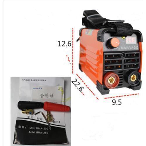 For free 120A 180-250V Compact Mini MMA Welder Inverter ARC Welding Machine Stick Welder
