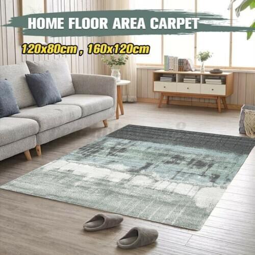 New Living Room Bedroom Carpet Crawling Mat Traditional Retro Tie-dye Ink Sofa Cushion Safety Non Slip Home Decor Products