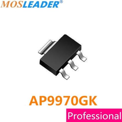 Mosleader AP9970GK SOT223 100PCS 1000PCS AP9970 AP9970G N-Channel 60V 5.8A Made in China High quality