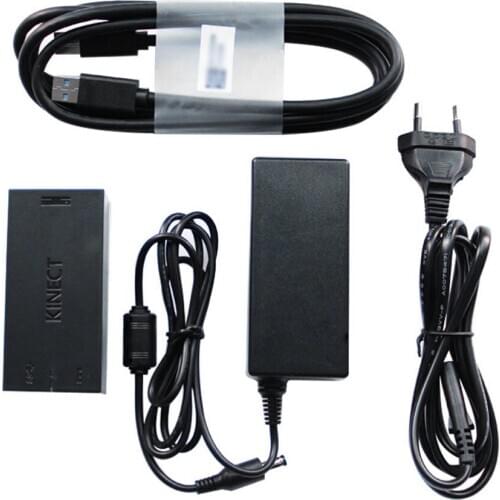 New Version Kinect Adapter for Xbox One Kinect 2.0 Adaptor With US&EU Plug USB AC Adapter Power Supply S / X