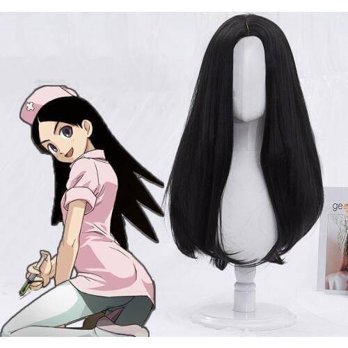 Anime Sayonara Zetsubou Sensei Cosplay Wigs Chiri Kitsu Cosplay Heat Resistant Synthetic Wig Hair Halloween Carnival Party