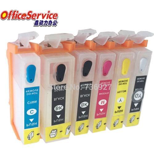 PGI-225 CLI-226 pgi225 cli226 Refillable Ink Cartridge For Canon MG6120 MG6220 MG8120 MG8220 inkjet printer with chip