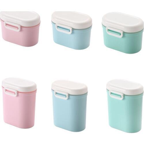 New Baby Food Storage Box Portable Milk Powder Organizer Container for Outdoor Formula Dispenser