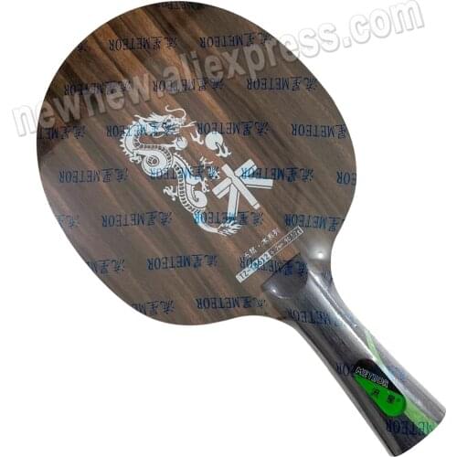 METEOR (Liu Xing) Ebony 5 PRO (TZ17062, 3+2 Ebony, Fast Attack with loop) Table Tennis Blade Racket Ping Pong Bat Paddle
