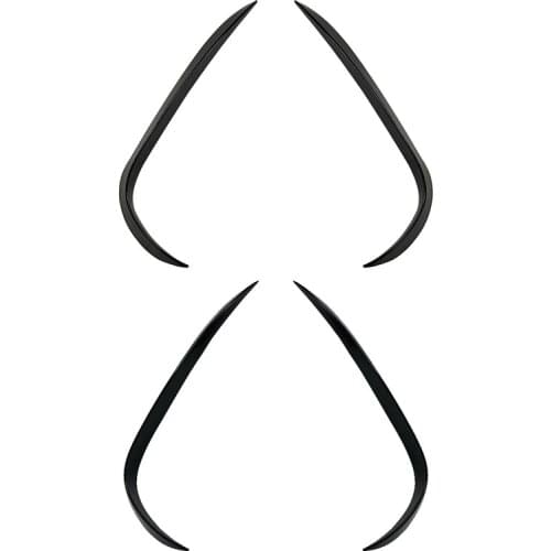 Car Front Bumper Splitter Spoiler Side Decorative Covers Trim for Mercedes-Benz GLB X247 GLB180 GLB200