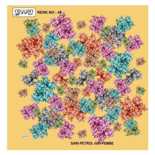 REYYAN SILK OYALIK WRITING (NEW QUALITY)-DESEN-20 - RENK-49