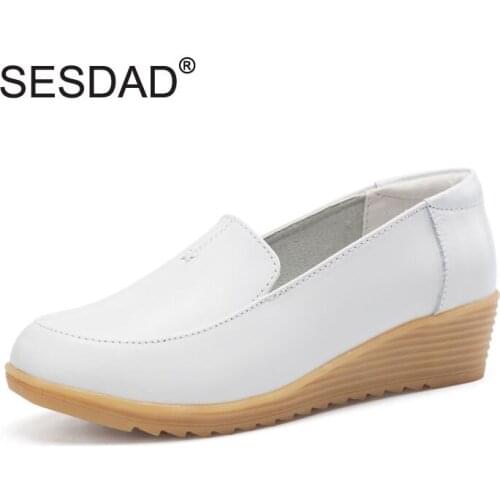 Кожаные туфли-лодочки SESDAD China At AliExpress