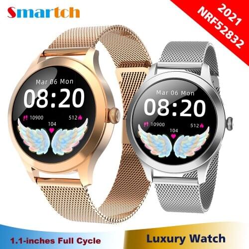 KW10pro Smart Watch Women Full Touch IP68 Waterproof Bracelet Heart Rate Monitor Sleep Monitoring Smartwatch For Women KW10 Pro