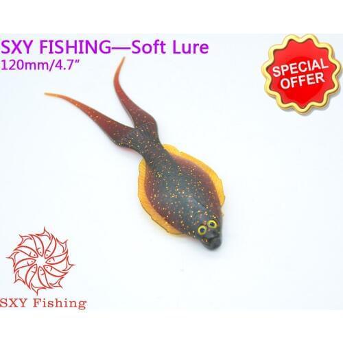 SXY FISHING NEW Soft Lure flounder bait flounder Soft lure Sea water fish lure good worm Environmental protection PVC material