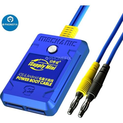 Mechanic IBoot Box DC Power Supply Test Cable with ON/OFF Switch for IPhone Samsung Huawei Xiaomi Motherboard Repair Boot Line