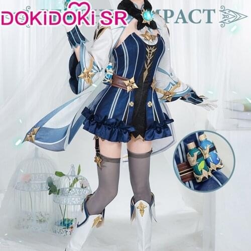 PRE-SALE DokiDoki-SR Game Genshin Impact Cosplay Sucrose Costume Cute Sucrose Genshin Impact Cosplay