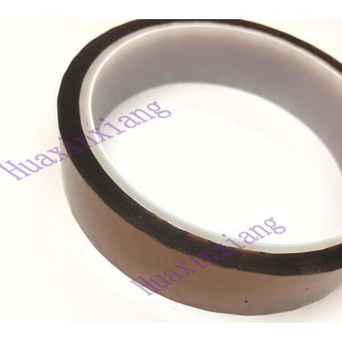 High Temperature Polyimide Heat Resistant Adhesive Tape Insulation/non-scratch 30Meter Length 5mm/8mm/10mm/12mm/15mm