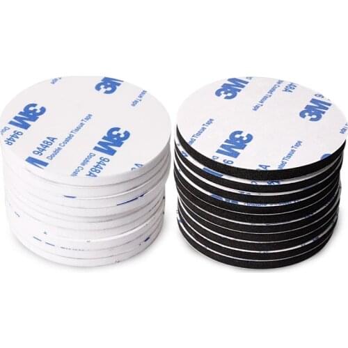 3M Strong Acrylic Foam Double-Sided Adhesive Installation Fixing Pad Self-Adhesive Point Fixing Tape On Both Sides 10PCS