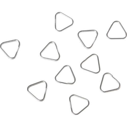 10pcs/set Metal Triangular Rings Split Digital Camera Strap Hook Replacement Parts