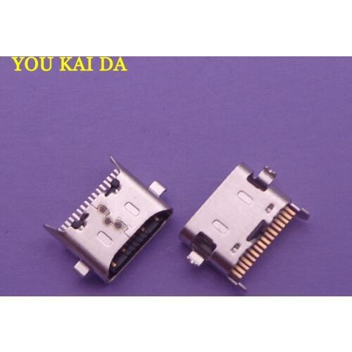 10pcs/lot Micro USB Charging Port Jack socket charger Connector dock For Samsung A20S A207F A 20S A20 S