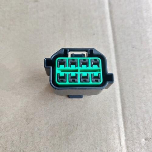 2pcs/lot 8 Pin/Way Female Automotive Headlight Plug Connector With Terminal HP066-08021 For KIA K2 K3 K5 HYUNDAI Sonata MISTRA