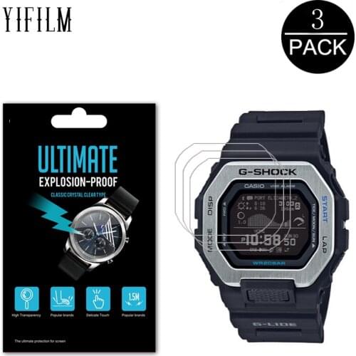 3PCS 5H 0.15mm Nano Explosion-proof Screen Protector For Casio G-Shock GBX-100 GBX100 1PR 2PR 7PR SmartWatch Screen Guard Film