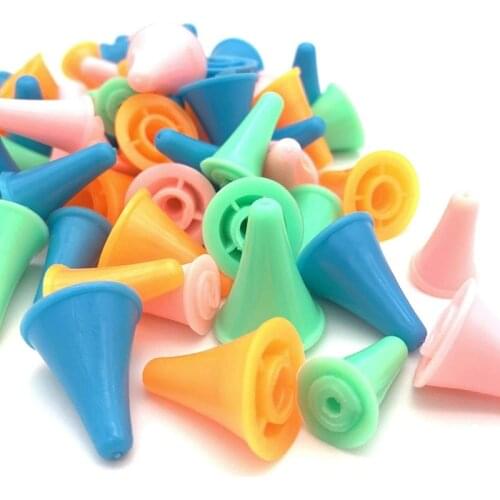 30 Pcs Colorful Knit Knitting Needles Point Protectors 2 Sizes Needle Tip Stoppers for Knitting Craft,Quilting, DIY Art