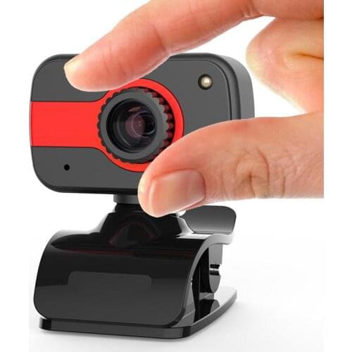360 Degree USB 12M HD Webcam Web Cam Clip-on Digital Camcorder with Microphone for Laptop PC Computer