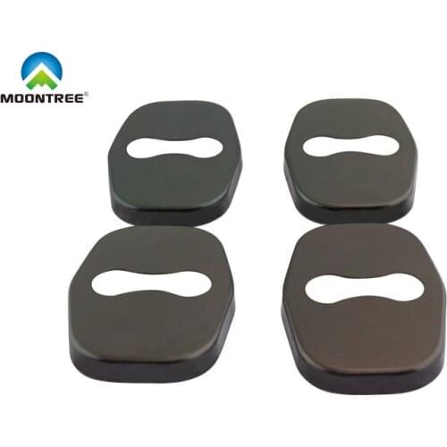 4 x Black for Citroen Picasso C4L C5 C3-XR Car Door Lock Cover case sticker