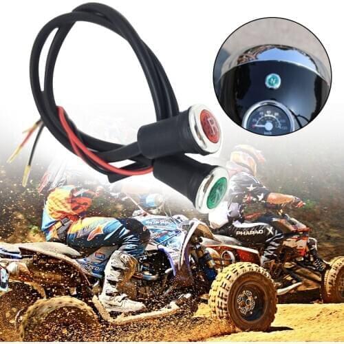 46cm Neutral Reverse Light Gear N/R Indicator DC 12V Plastic For 50 110 125 150 200 250cc ATV For Chinese ATV 4 Wheeler Quad