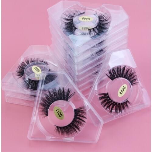 5/10/20/30/40/50 pairs/lot Wholesale 3d Mink Lashes Dramatic Volume False Eyelashes Full Strip 100% Cruelty Free Lashes Makeup