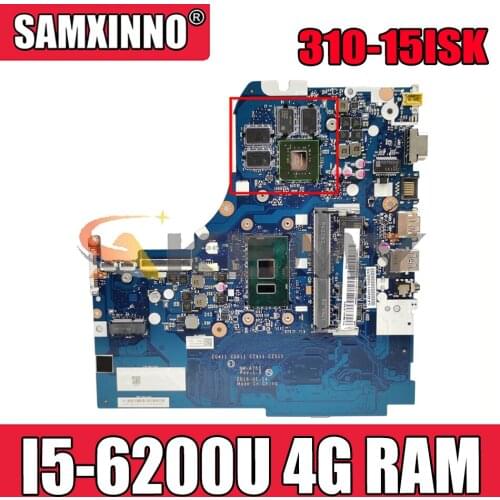 Akemy For Lenovo 310-15ISK 510-15ISK CG411 CG511 CZ411 CZ511 Laptop Motherboard CPU I5 6200U DDR4 4G RAM GT940M 2G Work