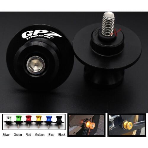 Motorcycle Accessories CNC Aluminum M10 Swingarm Spools Slider Stand Screw For Kawasaki GPZ-1000RX GPZ1000RX 1995 96 97 1998