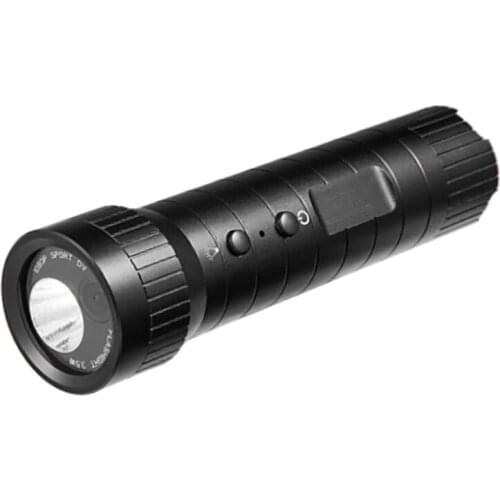 Mini Glare Flashlight Sports Camera 1080P Outdoor Sports Can Be Illuminated Video Camera Waterproof Cycling Camera