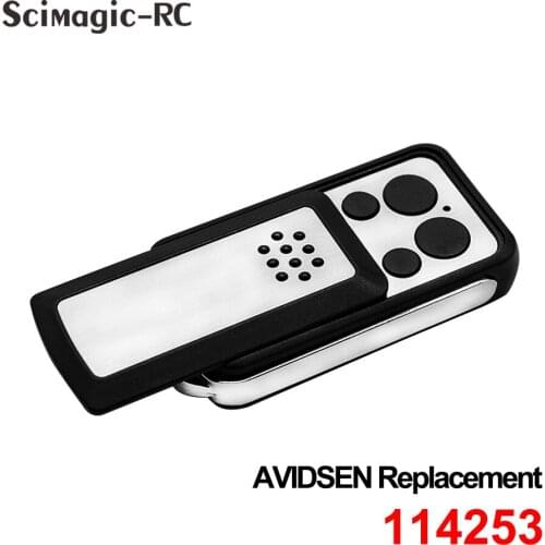 AVIDSEN Garage Remote Control 433MHz Compatible AVIDSEN 114253 104250 104251 Gate Opener Command Garage Rolling Code 433.92