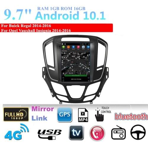 9.7'' HD Car Stereo Radio 1+16GB GPS Navigation WIFI BT Mirror Link FM RDS for Opel Vauxhall Holden Insignia 2014-2016