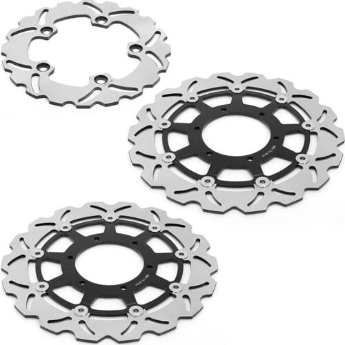 BIKINGBOY For Suzuki GSXR 1000 ABS 2017 2018 2019 2020 2021 GSX-R 1000 R ABS 17-21 Front Rear Brake Disks Discs Rotors Full Set