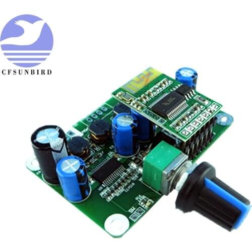 Bluetooth 4.2 TPA3110 30w+30W Digital Stereo Audio Power Amplifier Board Module 12V-24V car for USB Speaker,Portable Speaker