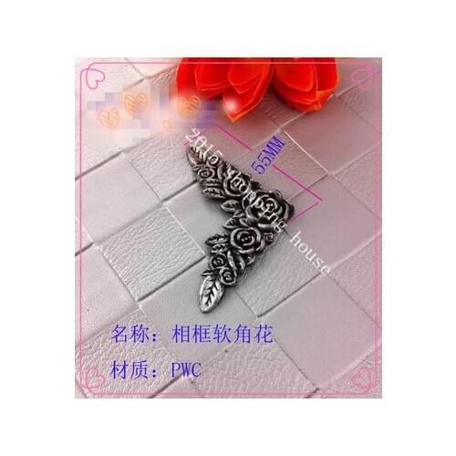 Floral floral wedding photo frame accessories decorative trim plastic spray rose flower